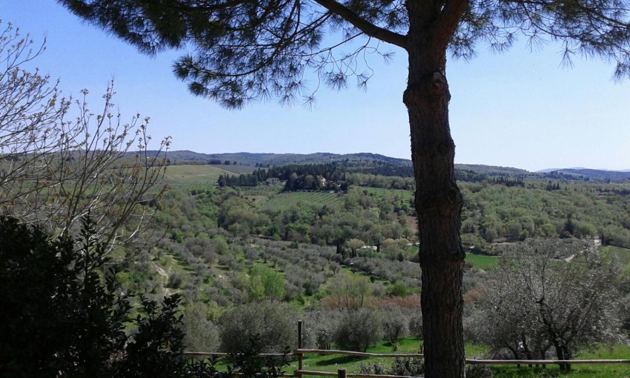 San Donato in Poggio Dolce Cuore Luxe Apartment Chianti Florence Male Romantyczne Mieszkanie מראה חיצוני תמונה