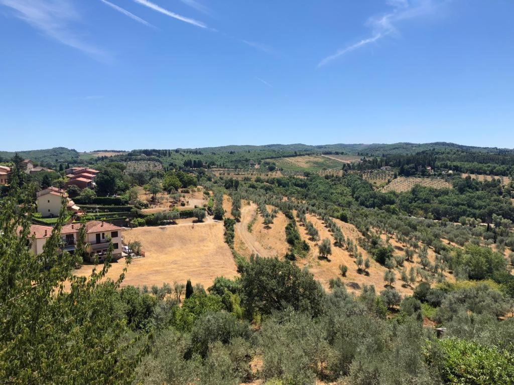 San Donato in Poggio Dolce Cuore Luxe Apartment Chianti Florence Male Romantyczne Mieszkanie מראה חיצוני תמונה