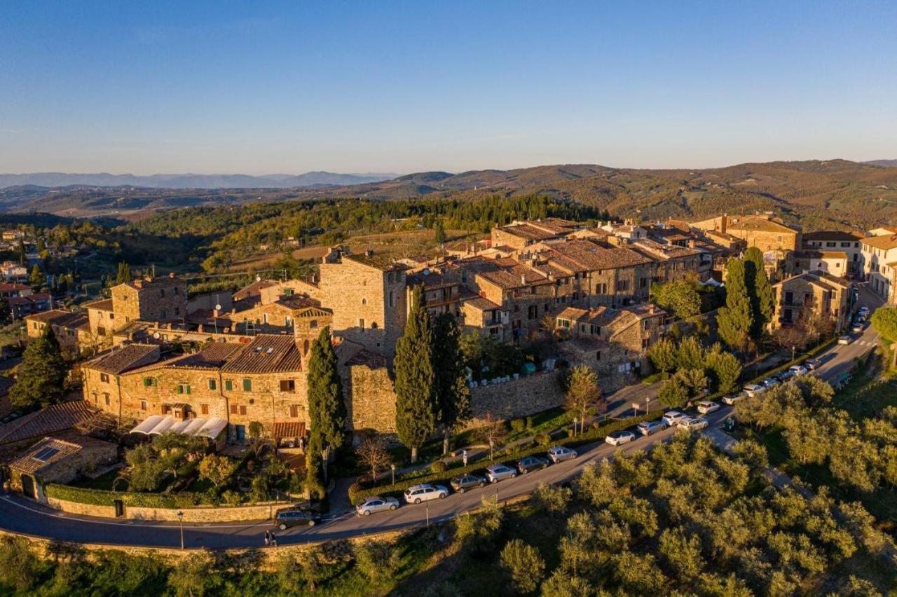 San Donato in Poggio Dolce Cuore Luxe Apartment Chianti Florence Male Romantyczne Mieszkanie מראה חיצוני תמונה