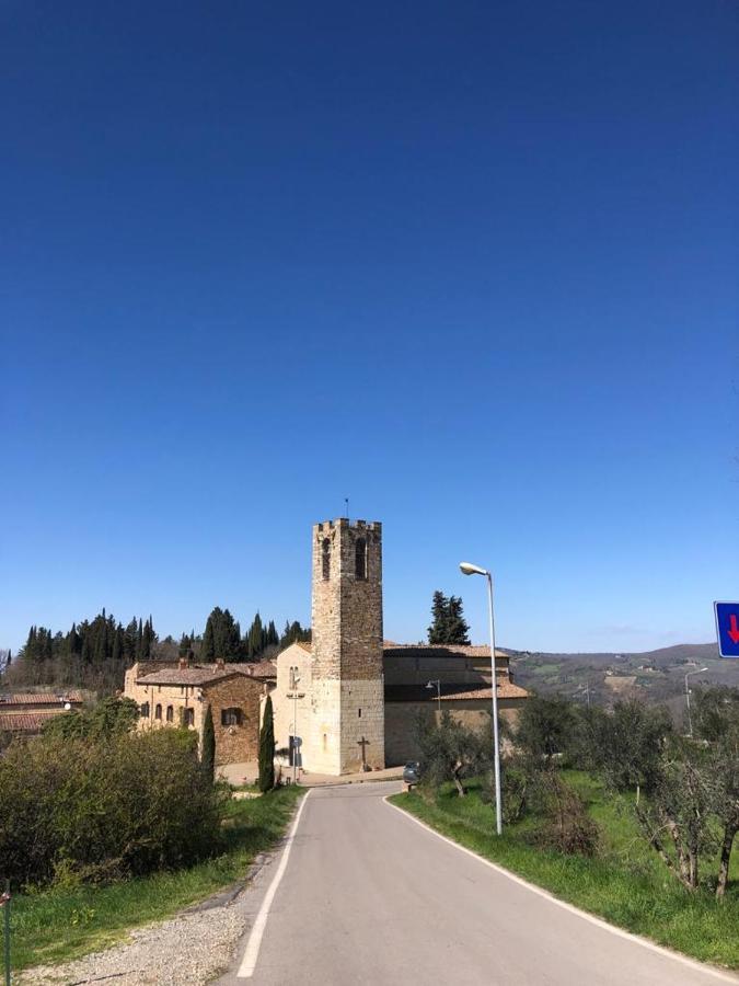 San Donato in Poggio Dolce Cuore Luxe Apartment Chianti Florence Male Romantyczne Mieszkanie מראה חיצוני תמונה