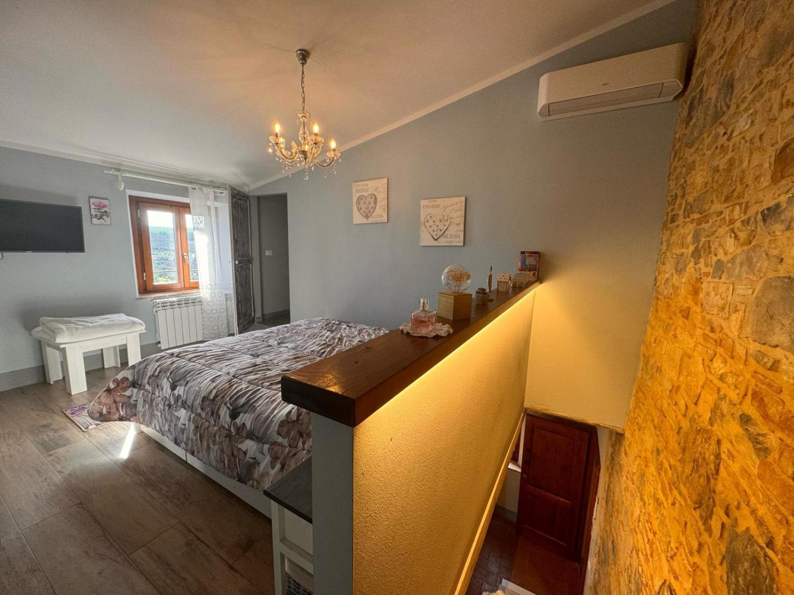 San Donato in Poggio Dolce Cuore Luxe Apartment Chianti Florence Male Romantyczne Mieszkanie מראה חיצוני תמונה