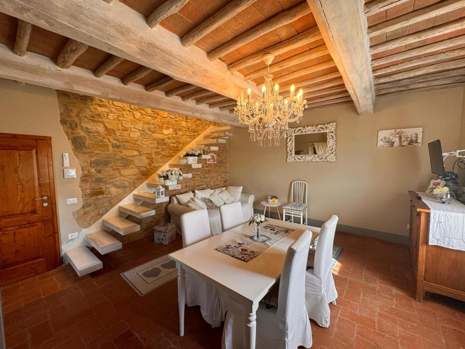 San Donato in Poggio Dolce Cuore Luxe Apartment Chianti Florence Male Romantyczne Mieszkanie מראה חיצוני תמונה