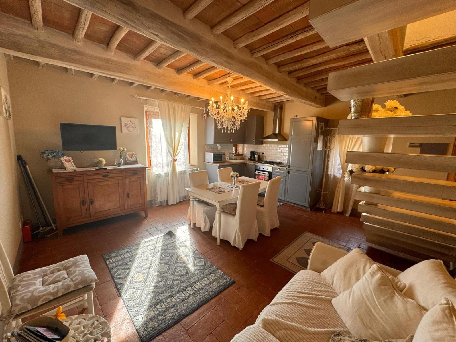San Donato in Poggio Dolce Cuore Luxe Apartment Chianti Florence Male Romantyczne Mieszkanie מראה חיצוני תמונה