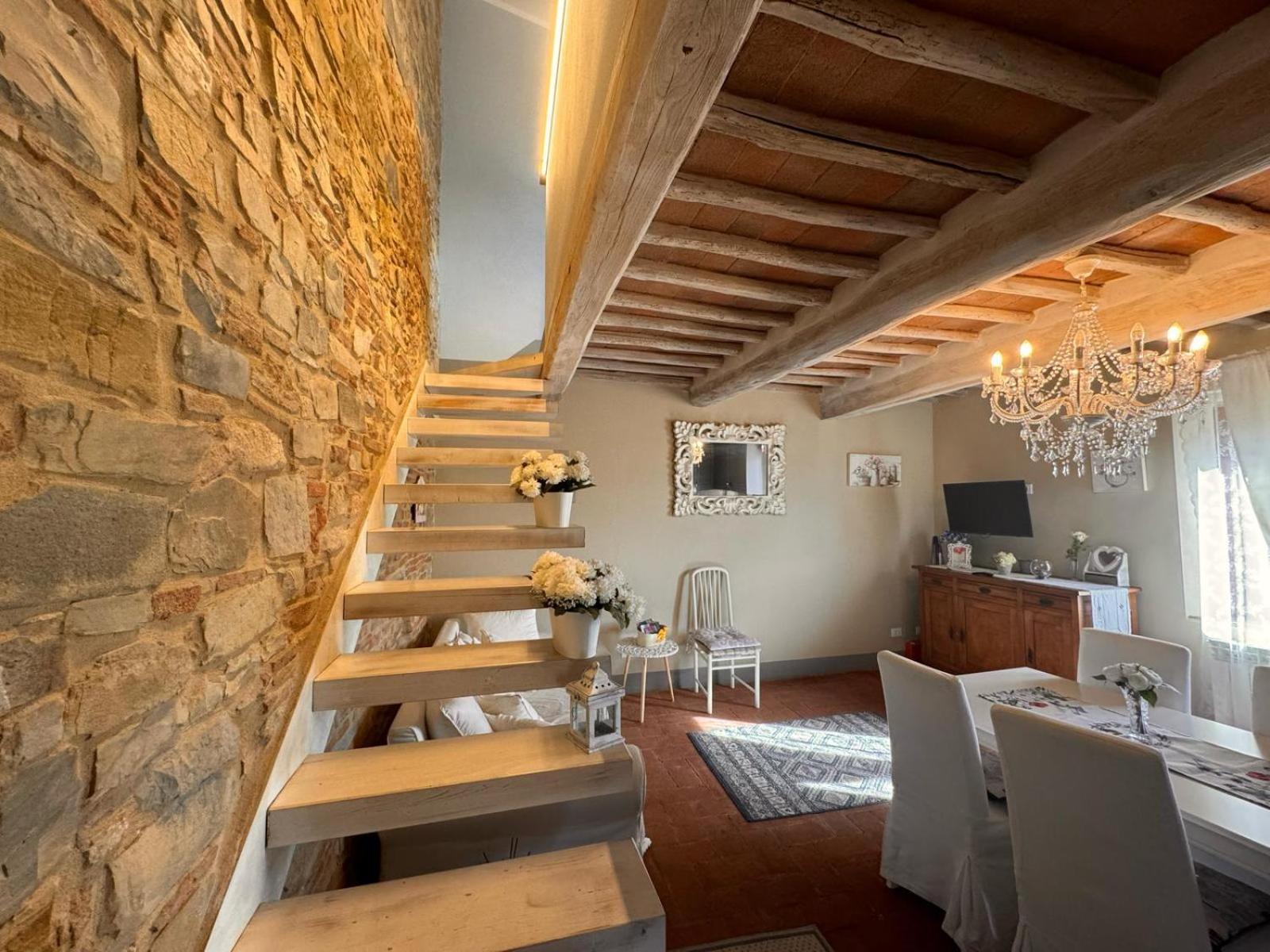 San Donato in Poggio Dolce Cuore Luxe Apartment Chianti Florence Male Romantyczne Mieszkanie מראה חיצוני תמונה