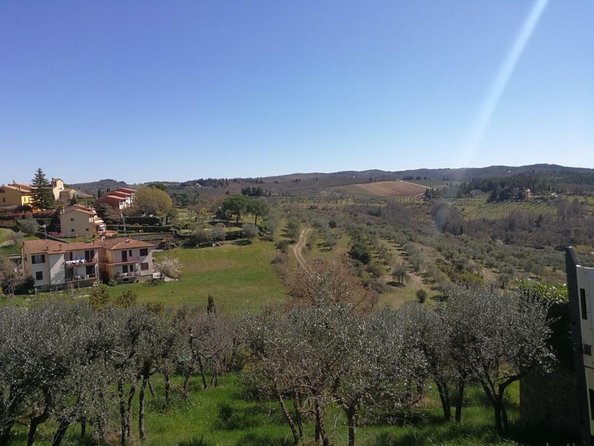 San Donato in Poggio Dolce Cuore Luxe Apartment Chianti Florence Male Romantyczne Mieszkanie מראה חיצוני תמונה